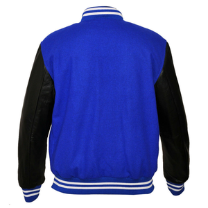 Nouvelles vestes universitaires vintage pour hommes, personnalisées, écologiques, respirantes, pour l'automne, avec logo sur le devant et coque 100% coton - Product Image 3