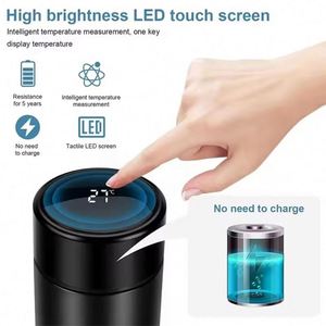 Logo Printed Temperature Display Promotion Corporate Activity Business Gift Smart <b>Vacuum</b> Cup Water Bottle - Product Image 4