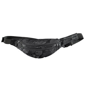 Custom Quilted Women's Genuine Leather Waist Bag Zipper Closure Fanny Pack Black PU Ladies <b>Money</b> Belt <b>Purse</b> Storage - Product Image 4