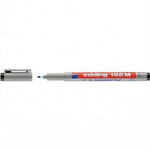 Rotulador Edding 152 M de 1 mm, negro, no resistente a la presión. - Product Image 3