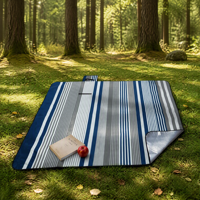 Tapis de Plage Pliable Imprimé pour Extérieur, Portable, Anti-Sable et Imperméable, Idéal Camping, Pique-Nique et Accessoire de Plage