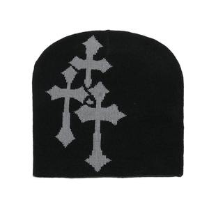 2025 Otoño Invierno gorro de alta calidad estrella de cinco puntas Jacquard logotipo personalizado Beanie fabricante gorro de invierno para Mujeres Hombres - Product Image 5
