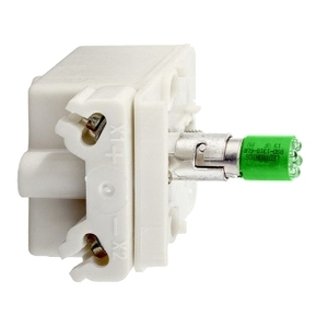 Per SCHNEIDER ELECTRIC 9001KM58LG Blocco Luminoso LED Verde Indicatore di Stato Harmony 9001K/9001SK Profondità Ridotta 30mm 110-120V - Product Image 1