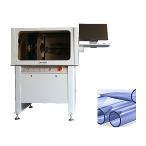 Large <b>Tube</b> Cutting Machine <b>Heat</b> Shrink Shrinkable Pvc <b>Tube</b> And Fiberglass Corrugated Pipe Cutting Machine - Product Image 2