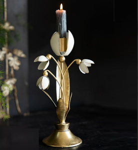 Portavelas de Metal de mesa, soporte de vela de color negro, decoración del hogar, regalo, sala de estar, boda, fiesta, evento, decoración - Product Image 2