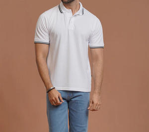 Chemise en coton premium pour homme, coupe classique, design élégant pour les sorties de golf, les voyages, les rassemblements du week-end - Tricot à séchage rapide - Product Image 2