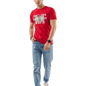 Camisetas de media manga de algodón 100% de alta calidad para hombre, camisetas informales transpirables con estampado de serigrafía, letras personalizables - Product Image 6