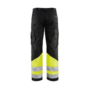 Ropa de trabajo de alta visibilidad Pantalones de seguridad con cinta reflectante Costuras reforzadas Características de alta visibilidad hechas en Pakistán. - Product Image 2