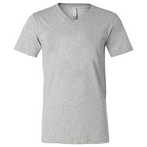 Camiseta de manga corta con cuello en V para hombre - Product Image 1