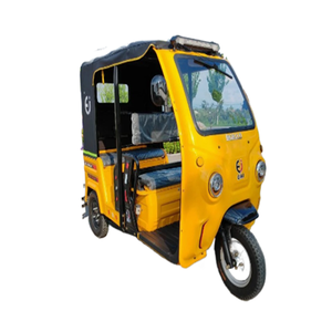 Ventas calientes Gasolina Motorizado 3 ruedas Taxi comercial Uso Cuerpo cerrado Tipo Pasajero Triciclo Sidecar para transporte público - Product Image 4