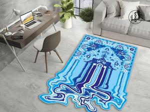 Alfombra de lana persa moderna hecha a mano, Color sólido para uso doméstico, tamaño personalizado para sala de estar, dormitorio o cualquier habitación, regalo a mano - Product Image 6