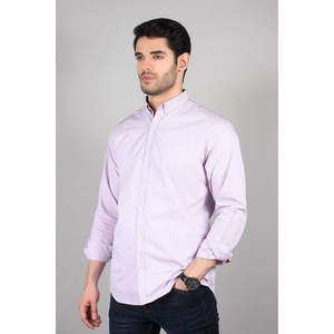 Camisa Casual de Algodón para Hombre con Logotipo Personalizado, Corte Ajustado, Talla XL, Tela Popelina a Cuadros, 100% Algodón, Teñido Liso, Diseño de Moda ODM - Product Image 3