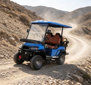 Voiturette de golf compacte C727.2+2G à 4 places, rehaussée, idéale pour les Géoparks et les points de vue en montagne. - Product Image 5