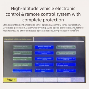 Doman CE chứng nhận không dây điều khiển từ xa cho làm việc trên không xe 12V/24V 433MHz 100m phạm vi có thể sạc lại pin LED cảm ứng - Product Image 6