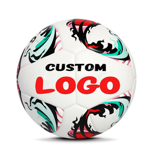 Customized Logo Print Reinforced <b>Machine</b> Stitched Soccer Balls High Quality Professionals Hybrid <b>Football</b> for Match - Product Image 1