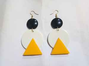 Pendientes de gota de resina de moda al por mayor para mujer, joyería natural hecha a mano al mejor precio | Perfecto para manualidades y uso diario - Product Image 2