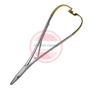 Portaagujas Tc Mathieu de acero inoxidable de alta calidad Instrumento quirúrgico - Product Image 4