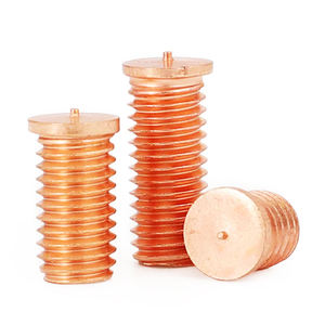 M3 M4 M5 M6 M8 Roestvrij Staal 304 Platte Kop Lasbout Verkoperd Koolstofstaal Condensator Ontlading Puntlasbout - Product Image 1