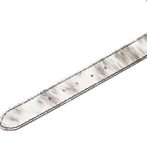 Cinturón de Cuero Vacuno Genuino de Alta Calidad con Hebilla de Hierro, Longitud Personalizada, Aspecto Natural para Hombre y Mujer - Product Image 5