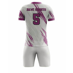 Tenues d'entraînement de football personnalisées en gros, respirantes et légères, à manches courtes, service OEM, vêtements d'entraînement - Product Image 6