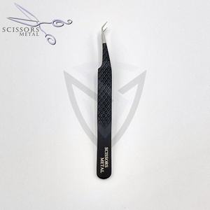 Pinzas Profesionales para Pestañas de Volumen de 90, 45 y 35 Grados, Color Blanco Dorado, Acero Inoxidable Sostenible, Punta de Precisión, Fibra de Alta Calidad - Product Image 2