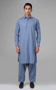 Último estilo Shalwar Kameez Punjabi Kurta pijama Eid Shalwar Kameez vestido indio para hombres 2025 hombres colección OEM servicio adultos - Product Image 2