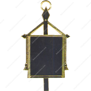 MASONIC REGALIA ORDEN DE ATHELSTAN BANNER PORTADORA COLLAR DE ORO JOYA-FREEMASON COLLAR JOYA - Product Image 1