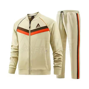 Conjuntos de chándal de invierno para hombre de nuevo estilo sólido hecho a medida de alta calidad 100% algodón cómodo transpirable en Stock - Product Image 1