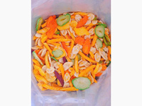 Groothandel Premium Kwaliteit Gezonde Snacks Harde Zoete Gezoete Gedroogde Fruit- en Groentenmix Versnaperingen Verpakt in Zakken voor Volwassenen Kim