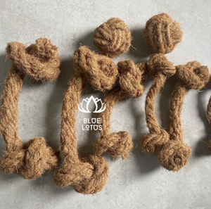 EN QUANTITÉ EN VRAC 2024 CORDE DE COIR À MÂCHER POUR CHIENS DE BLEU LOTUS VIETNAM Jouet à mâcher pour chien - Product Image 4