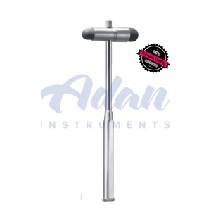 Martello per percussione riutilizzabile in metallo Adan Ai con accessorio a spazzola, martello a riflessi manuale, strumento medico di Classe I certificato CE - Product Image 5