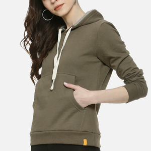 Sudaderas con capucha de gran tamaño para mujer, novedad, sudaderas con capucha de ajuste Regular de lana de algodón para la temporada de invierno de las mujeres - Product Image 4
