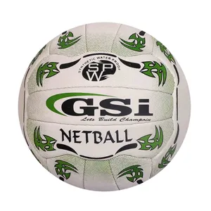 Premium personalizado handebol borracha sintética netball futebol para educação física e treinamento esportivo finalidade