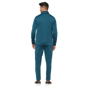 Conjunto de 2 Piezas para Hombre, Chaqueta Cortavientos con Bloques de Color y Parches, Estilo Deportivo, Cuello Alto, Cremallera y Pantalones Jogger Holgados - Product Image 6
