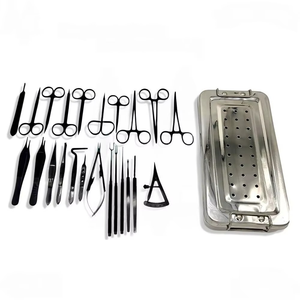 Juego de 24 Instrumentos de Cirugía Plástica para Blefaroplastia y Cirugía Ocular - Product Image 1