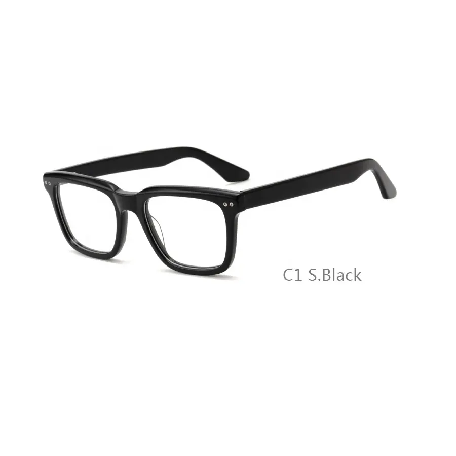 Gafas de acetato R0083 para hombre, lentes bonitos, Marco óptico, precio y calidad