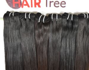 Extensions de cheveux humains vierges Remy indiens de temple, couleur noire naturelle, style lâche et profond, qualité fournisseur, prix de gros 2026 - Product Image 2