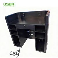 Table de DJ portable avec écran LED pour façade de club, comptoir de bar, écran LED P1.8 P2.5, réception LED innovante pour discothèques, bars, scènes