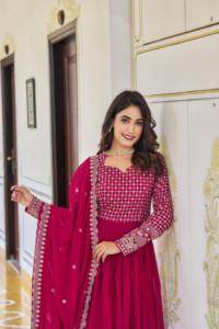 2024 Summer Fox Georgette Girls' Long Casual Dresses Formal Beach Clothing Casual/Party New Fashion Pure Heavy 3mm Code Ram - Product Image 4