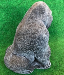 Figura de gorila realista peligrosa decoración del hogar y el jardín escultura de gorila y estatua y Obra Maestra - Product Image 6