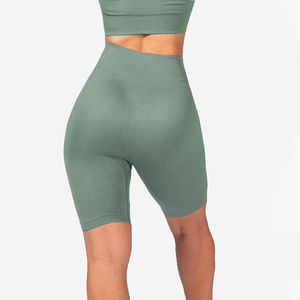 100% algodón puro artículo de tendencia conjuntos de mujer chándal conjunto de dos piezas pantalones cortos Jogger Crop Top ropa de mujer MOQ bajo - Product Image 2