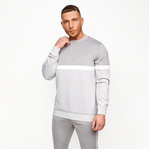 Última sudadera de gimnasio personalizada para hombres Slim Fit Gym Pullover cuello redondo Anti-Pilling sudadera transpirable para hombres - Product Image 1