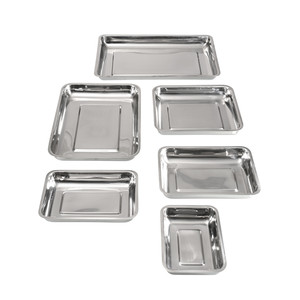 Tazón Compacto de Acero Inoxidable con Forma Angular Poco Profunda, Robusto e Higiénico - Burkle GmbH, Hecho en Alemania - Product Image 1