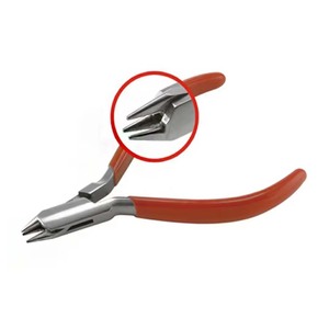 Pince Trident en acier inoxydable en gros 130mm coupe-fil aiguille nez équipement de fabrication de bijoux bricolage qualité OEM personnalisation - Product Image 1
