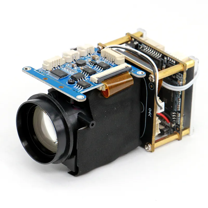 HDR 2MP 10x Zoom quang IP Camera Module STARVIS imx642 hi3516av300 API SDK tự động lấy nét mạng IP an ninh CCTV Camera PCB board