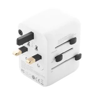 Jetsetter Plus Kit Adattatore da Viaggio Personalizzato, Gadget su Misura per il Viaggiatore Moderno - Product Image 2