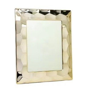 <b>Gold</b> Metal Square <b>Photo</b> <b>Frame</b>-Eco-Friendly Durable Home Decor Tabletop Picture <b>Frame</b> - Product Image 1