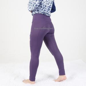 Culotte d'équitation à la mode Leggings de cheval Vêtements équestres élégants Collants d'équitation personnalisés avec poches pratiques pour téléphone - Product Image 3