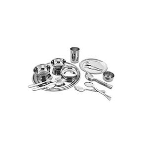 Juego de cena de acero inoxidable 100% Real y de la mejor calidad, juego de cena de 24 piezas - Product Image 5