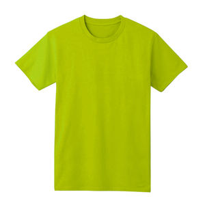 Camiseta de Hombre de Alta Calidad al por Mayor, Cuello Redondo, Manga Corta, Clásica, Talla Grande, 100% Algodón, Transpirable, Camiseta Corta para Hombre - Product Image 2